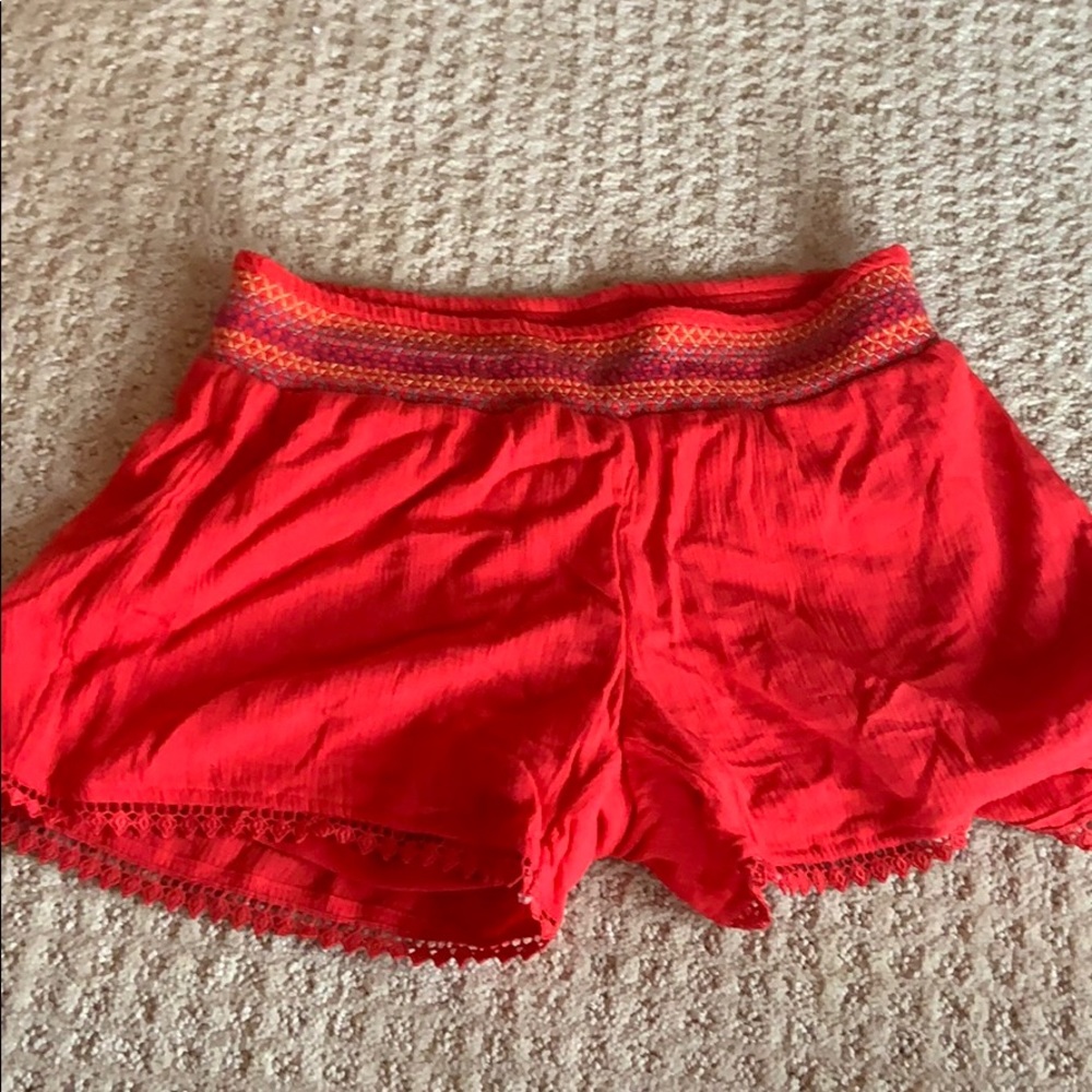 Nation Wonder red shorts